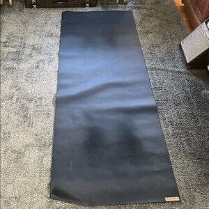 Jade navy blue harmony  Yoga Mat extra long extra wide